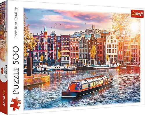 Puzzle 500 Amsterdam,. Niederlande main product photo