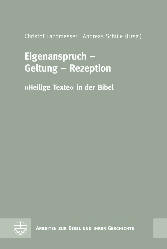 Eigenanspruch - Geltung - Rezeption main product photo