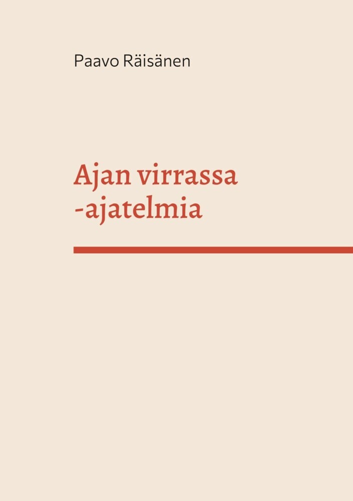 Ajan virrassa main product photo