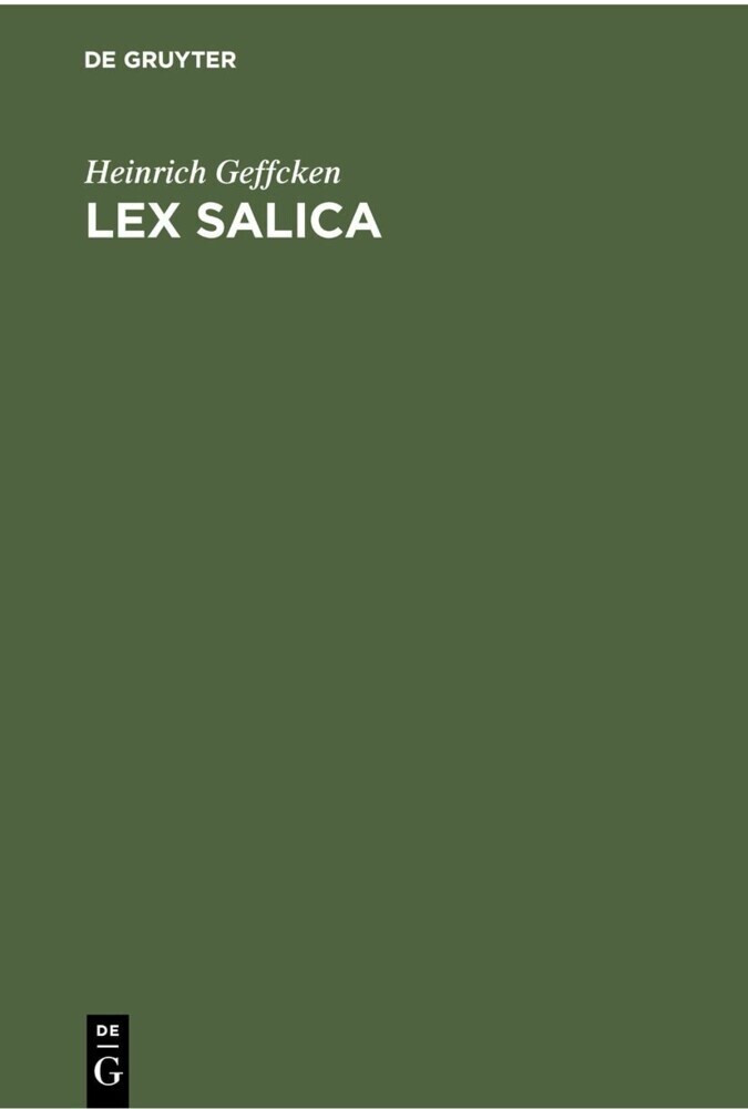 Lex Salica main product photo