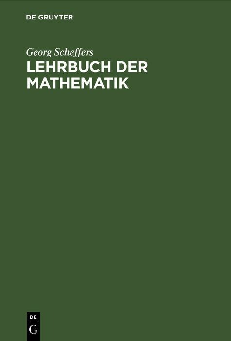 Lehrbuch der Mathematik main product photo