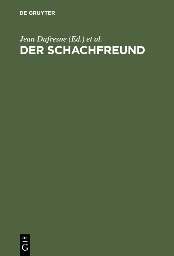 Der Schachfreund main product photo
