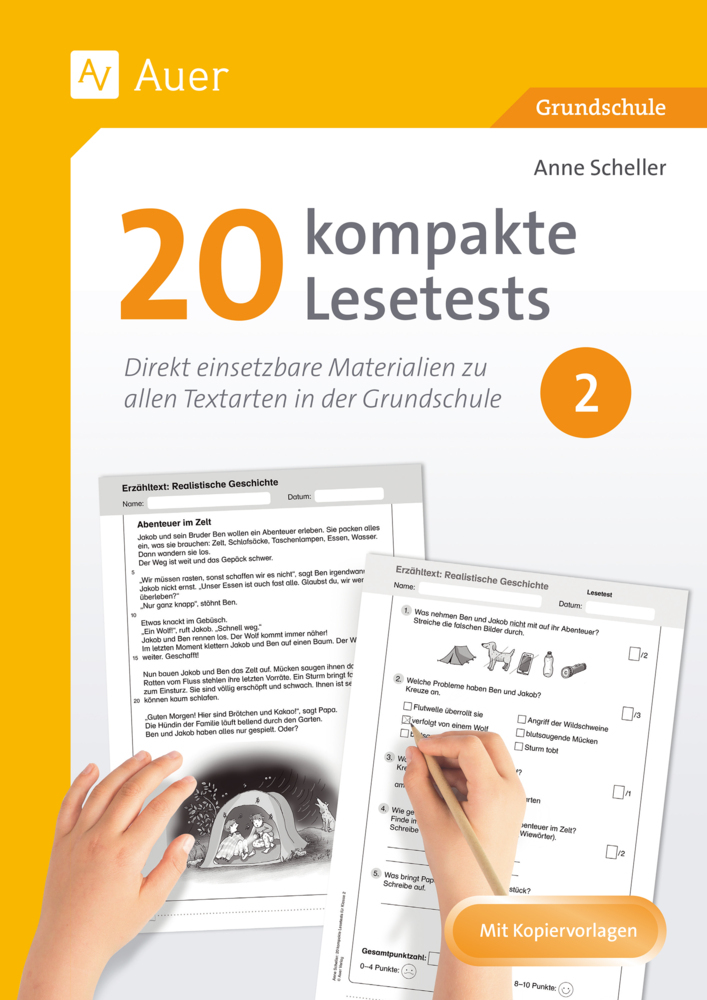 20 kompakte Lesetests für Klasse 2 main product photo