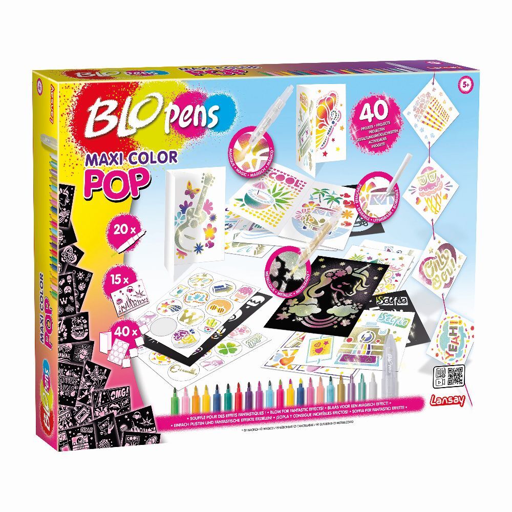 BLOPENS - Sprühstifteset Maxi Pop Art main product photo