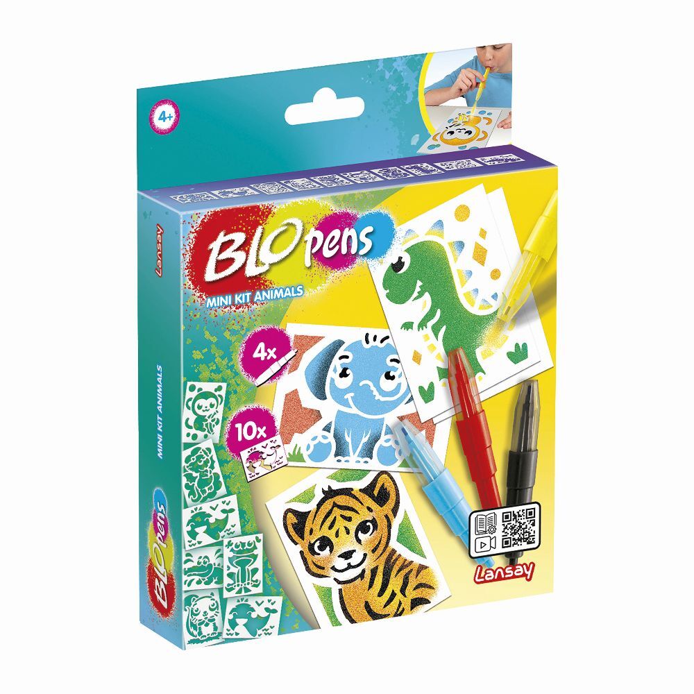 BLOPENS - Sprühstifteset Mini Tiere main product photo