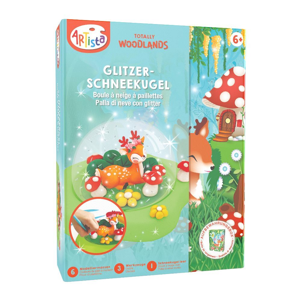 ARTISTA - Glitzer-Schneekugel Reh main product photo