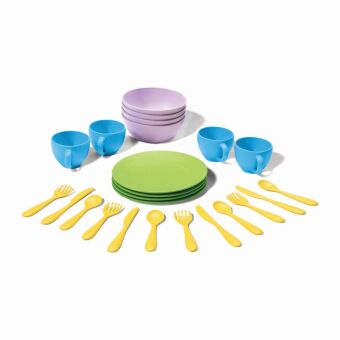 GREENTOYS - Geschirrset 24 Teile