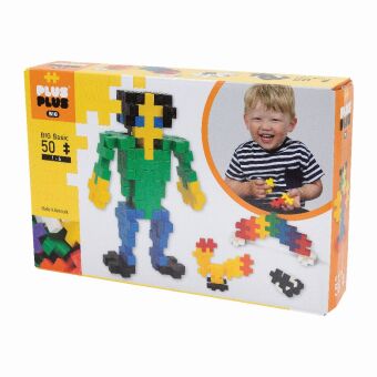 Plus Plus,50 Kreativ Bausteine BIG Basic