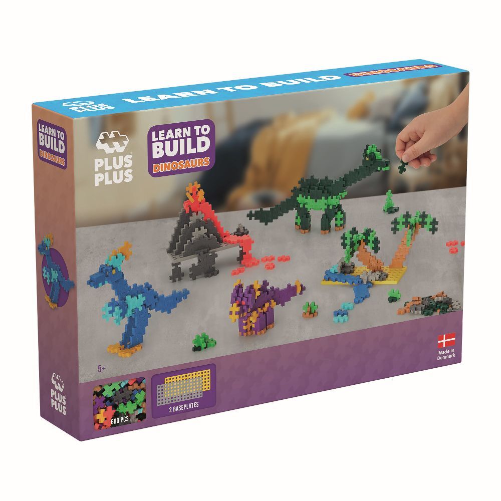 Plus Plus,600 Kreativ Bausteine Dinosaurier main product photo