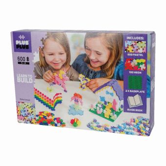 Plus Plus,600 Kreativ Bausteine Pastell