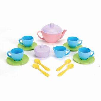 GREENTOYS - Teeservice rosa 17 Teile