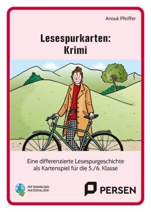 Lesespurkarten: Krimi - Sekundarstufe, m. 1 Beilage