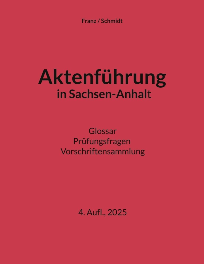 Aktenführung in Sachsen-Anhalt main product photo