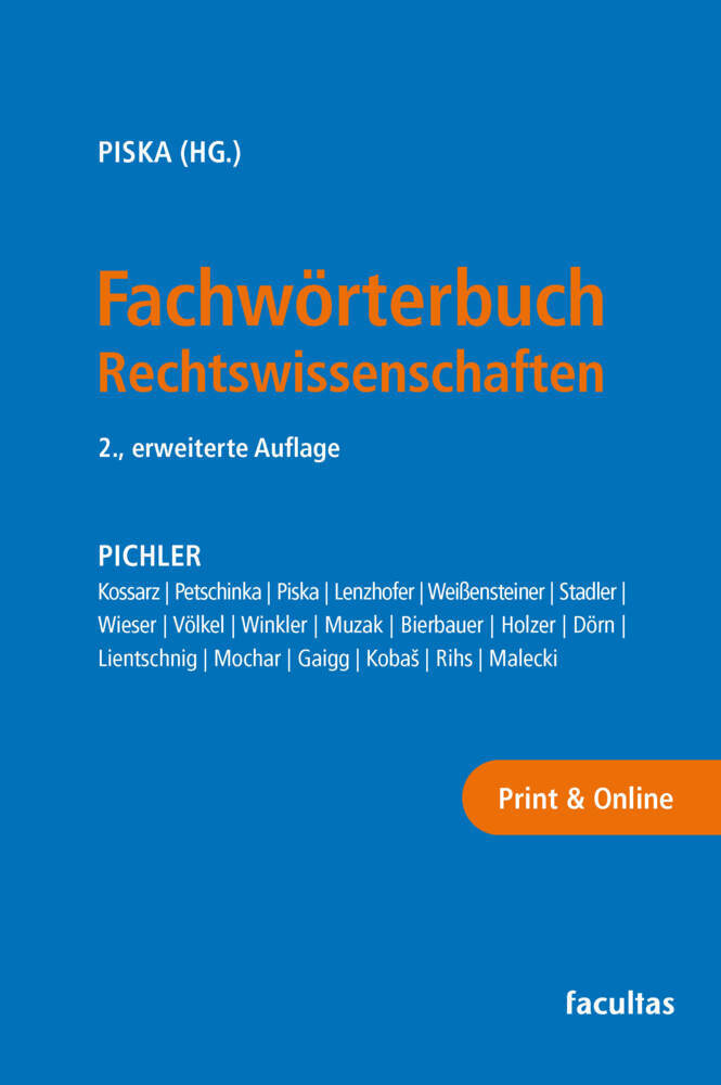 Fachwörterbuch Rechtswissenschaften main product photo