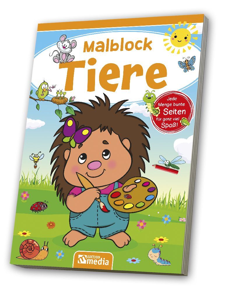 Malblock A5 - Tiere main product photo