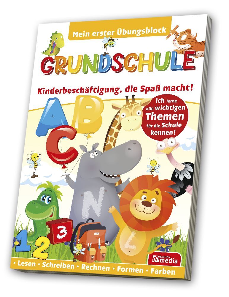 Lern- / Übungsblock A5 - Grundschule main product photo
