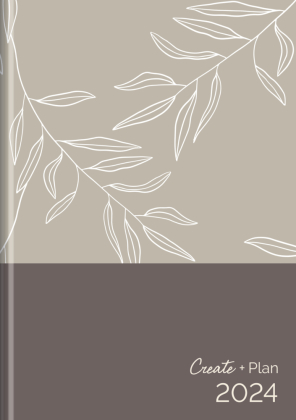 Buchkalender Create & Plan Blüten 2024