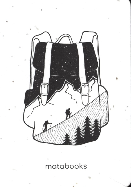 Nachhaltige Notizbücher A6 - Samenbuch "Backpack" main product photo