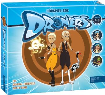 Droners. Folge.4-6, 3 Audio-CD