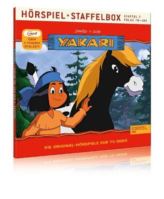Yakari - Staffelbox. Box.3, 1 MP3-CD