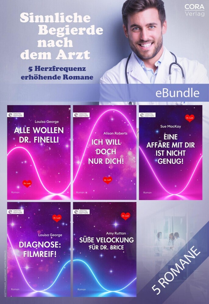 Sinnliche Begierde nach dem Arzt - 5 Herzfrequenz erhöhende Romane main product photo