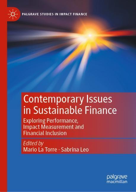 Contemporary Issues in Sustainable Finance main product photo