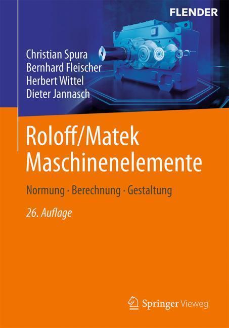 Roloff/Matek Maschinenelemente, 2 Teile main product photo