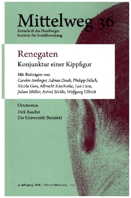 Renegaten. Konjunktur einer Kippfigur main product photo