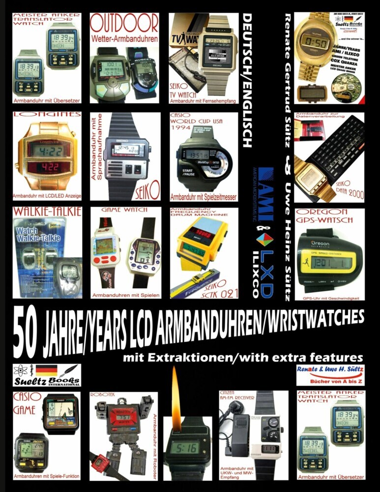 50 Jahre/Years LCD Armbanduhren/Wristwatches main product photo
