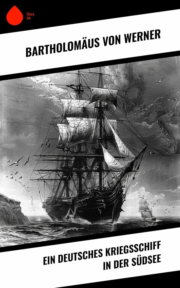 Ein deutsches Kriegsschiff in der Südsee main product photo