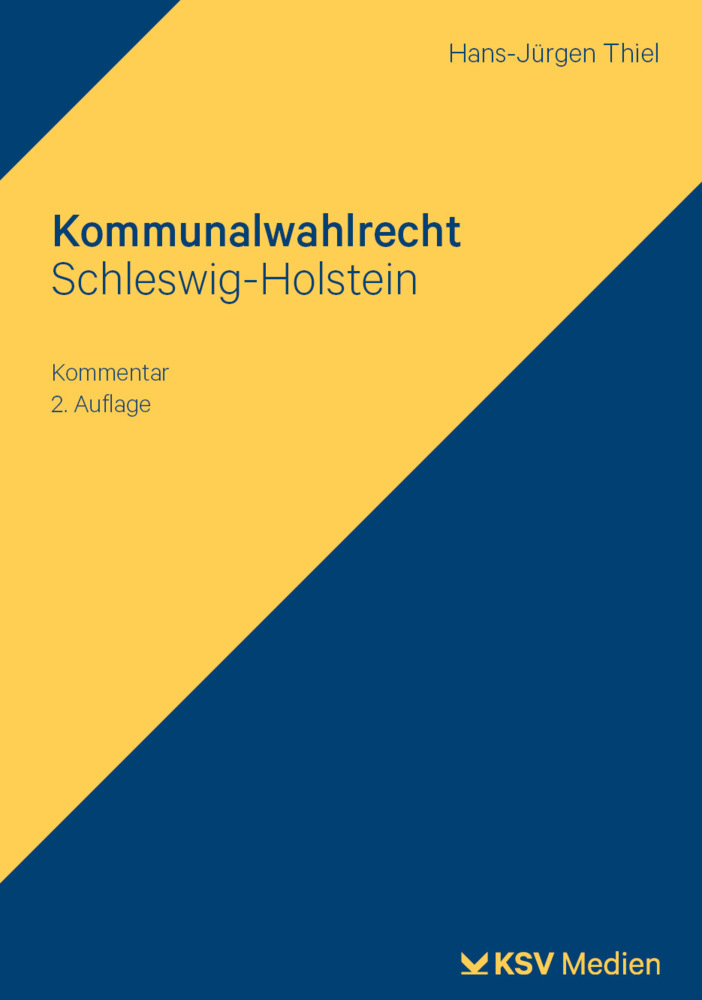 Kommunalwahlrecht Schleswig-Holstein main product photo