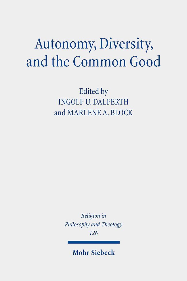 Autonomy, Diversity and the Common Good main product photo