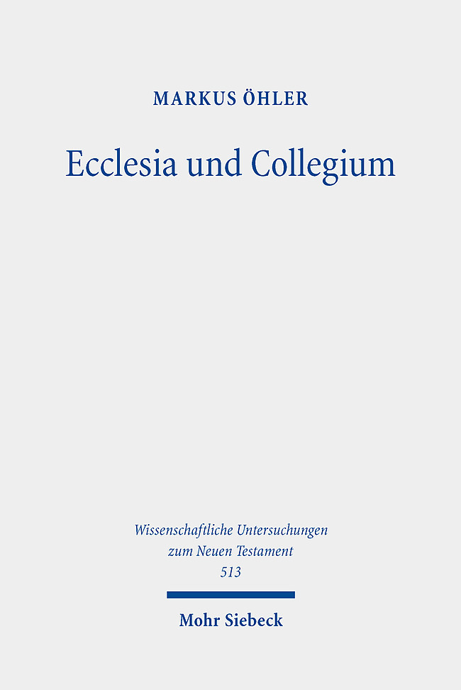 Ecclesia und Collegium main product photo