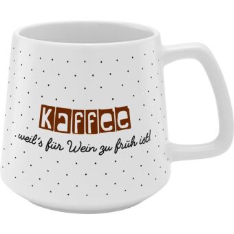 Tasse Konisch Motiv "Kaffee"