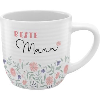 Tasse Rillen Motiv "Mama"