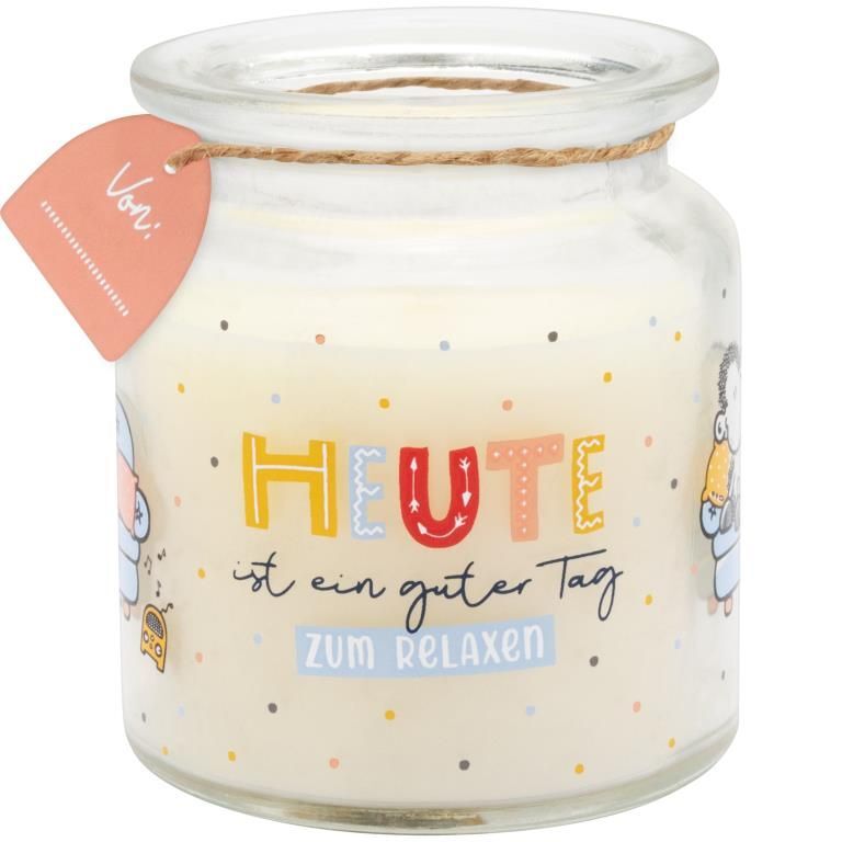 Kerze im Glas "Heute ist ein guter Tag" main product photo