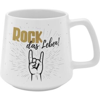 Tasse Konisch Motiv "Rock"