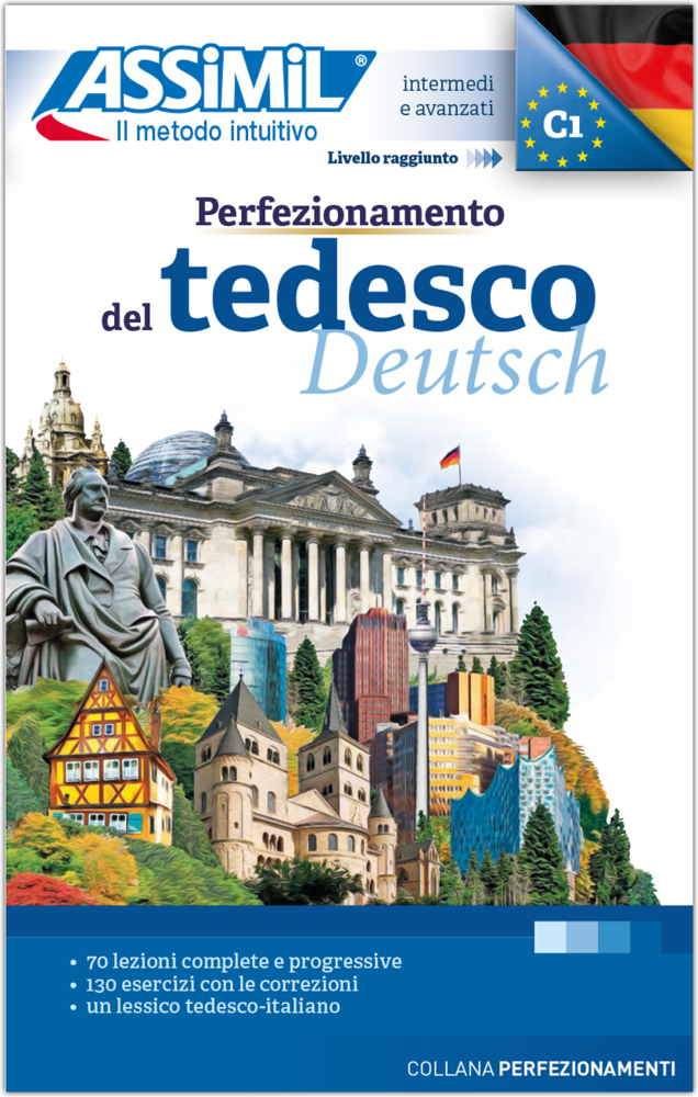 ASSiMiL Perfezionamento del Tedesco - Deutschkurs in italienischer Sprache - Lehrbuch - Niveau B2-C1 main product photo