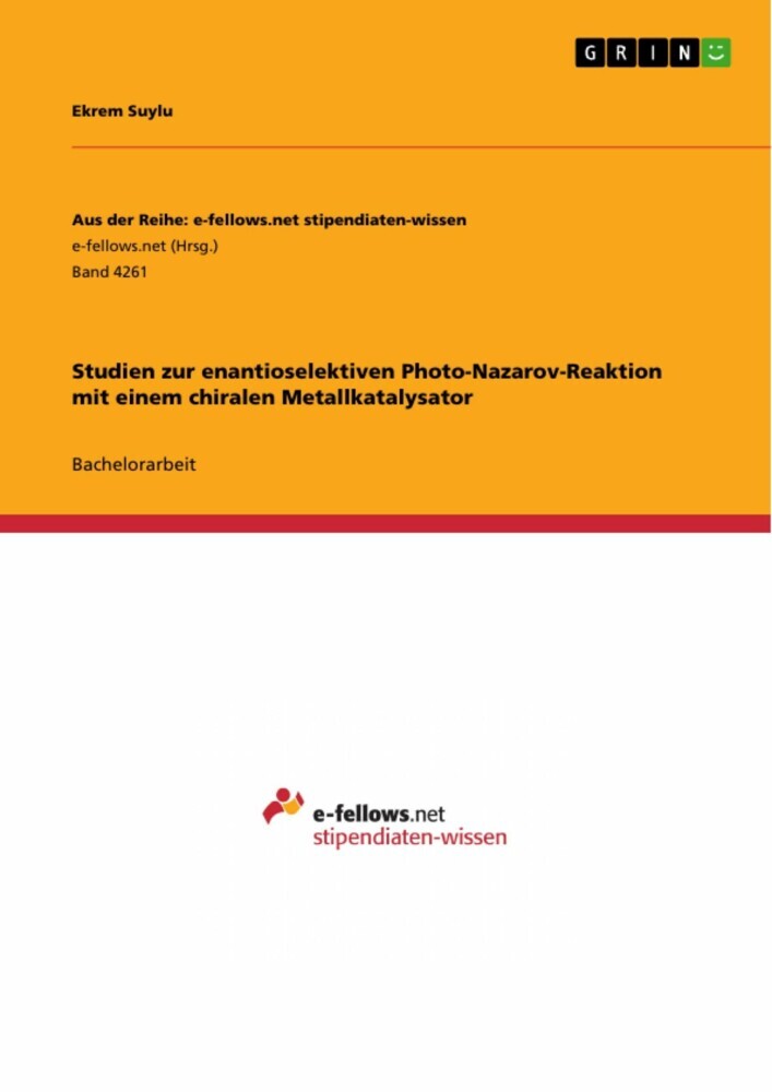 Studien zur enantioselektiven Photo-Nazarov-Reaktion mit einem chiralen Metallkatalysator main product photo