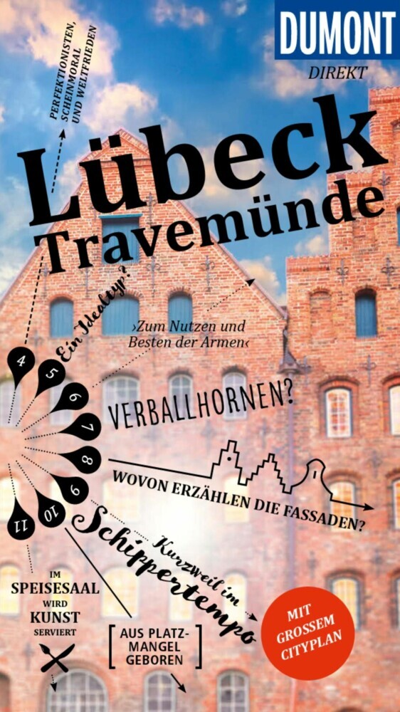 DUMONT direkt Reiseführer E-Book Lübeck Travemünde main product photo