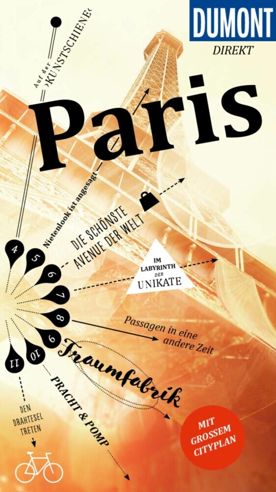 DUMONT direkt Reiseführer E-Book Paris main product photo