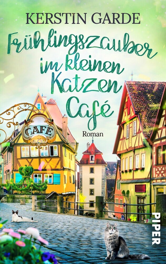Frühlingszauber im kleinen Katzen-Café main product photo