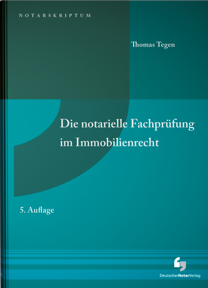 Die notarielle Fachprüfung im Immobilienrecht main product photo