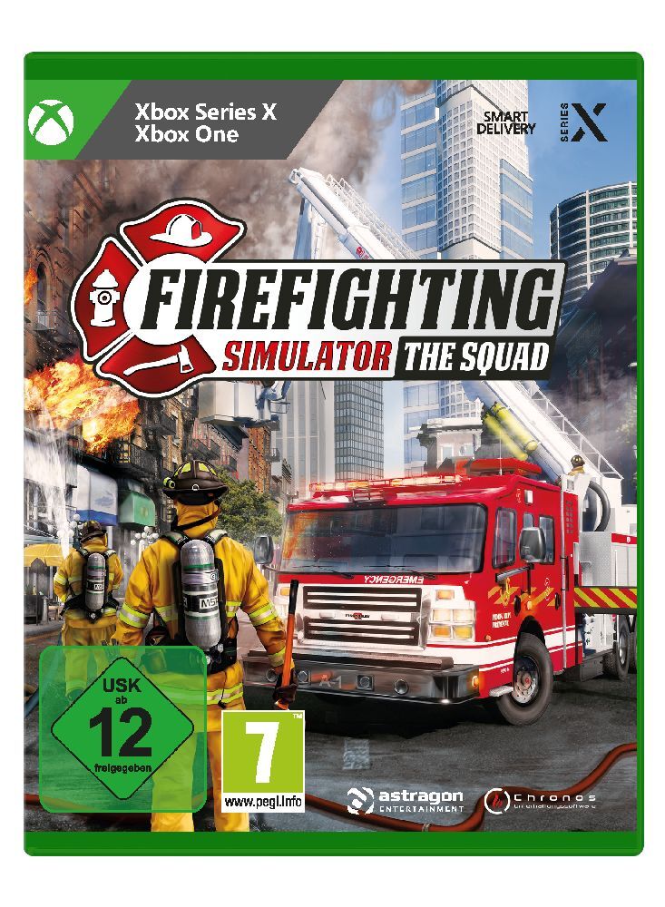 Firefighting Simulator, The Squad, 1 Xbox Series X-Blu-ray Disc main product photo