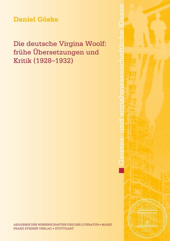 Die deutsche Virginia Woolf main product photo