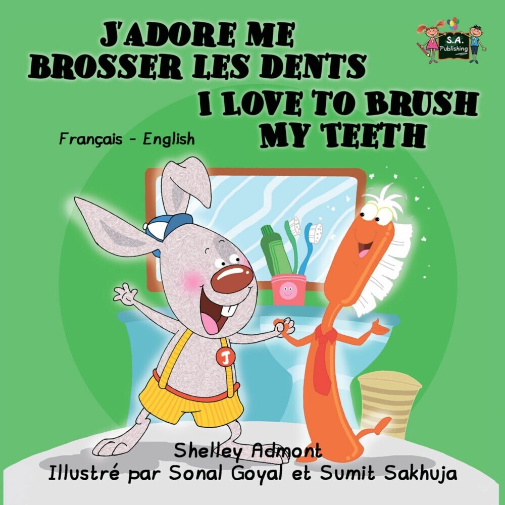J'adore me brosser les dents I Love to Brush My Teeth main product photo