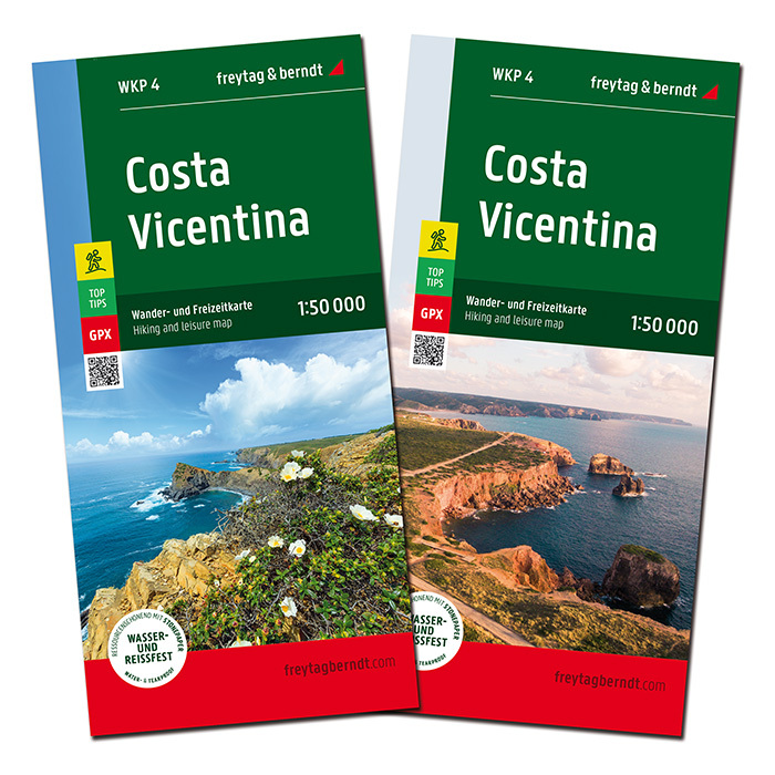 Costa Vicentina, Wanderkarte 1:50.000, freytag & berndt main product photo