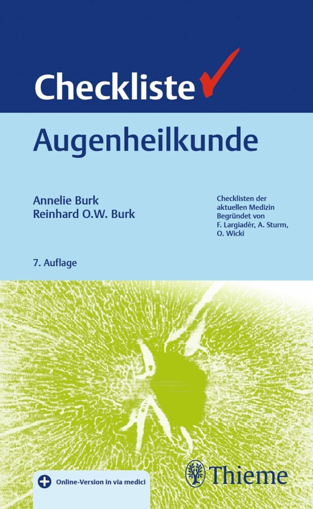 Checkliste Augenheilkunde main product photo