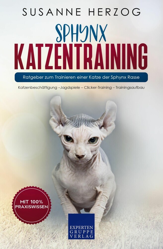 Sphynx Katzentraining - Ratgeber zum Trainieren einer Katze der Sphynx Rasse main product photo