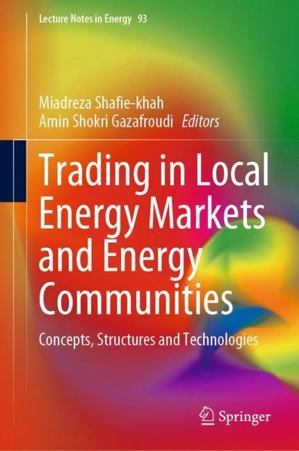 Trading in Local Energy Markets and Energy Communities main product photo